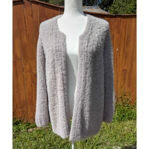 Lovers + Friends Kappa Eyelash Fuzzy Cardigan